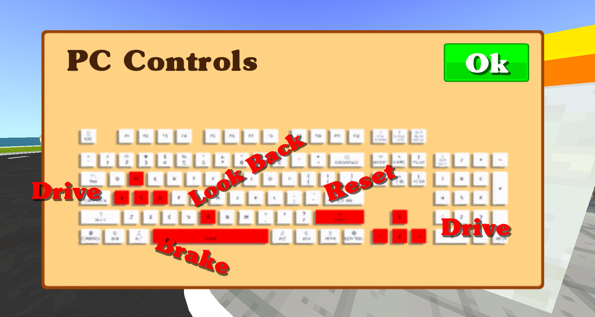blacktop police PC controls | play free online