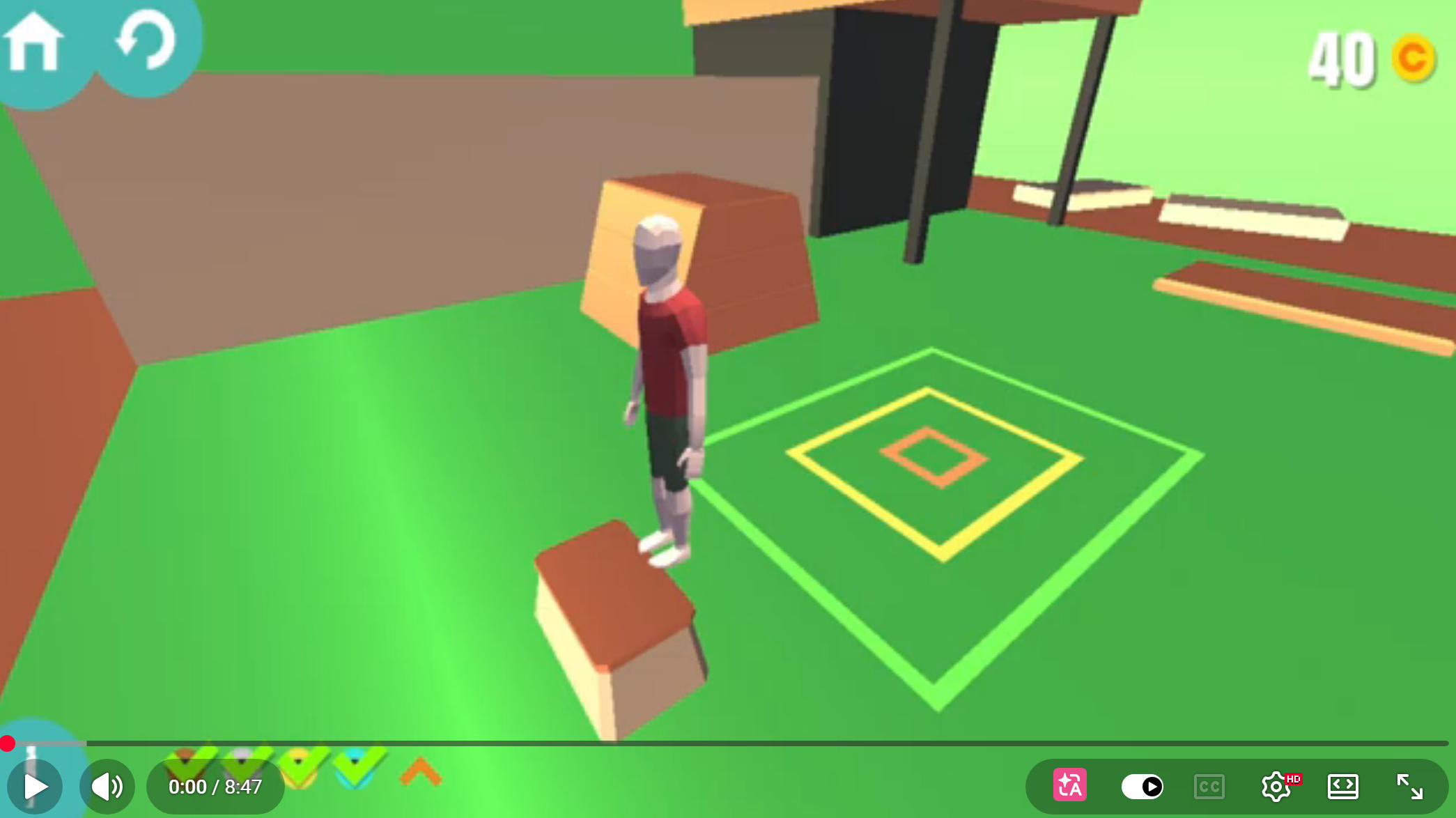 Crazy flips 3d