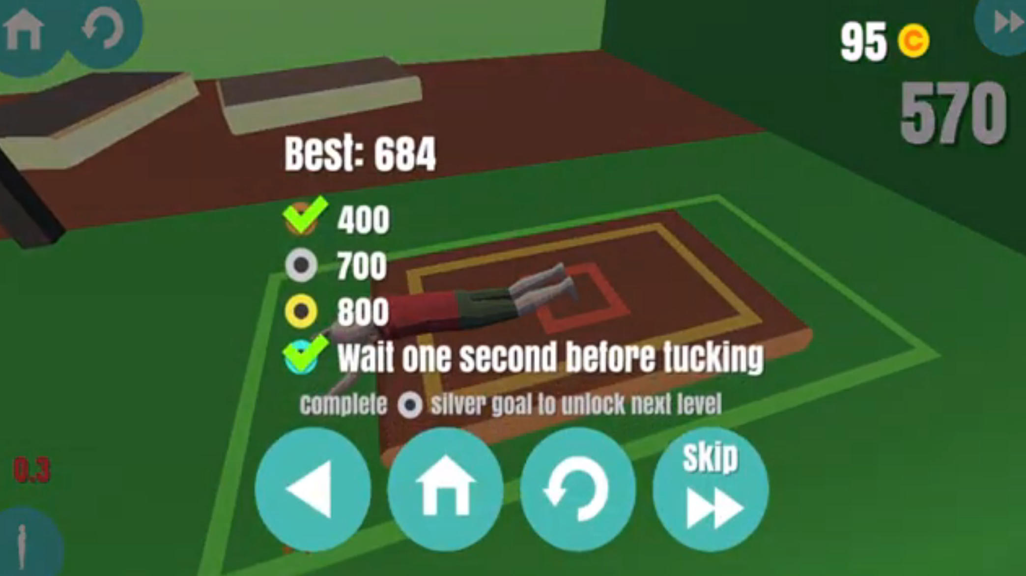 crazy flip 3d screenshot | play free online