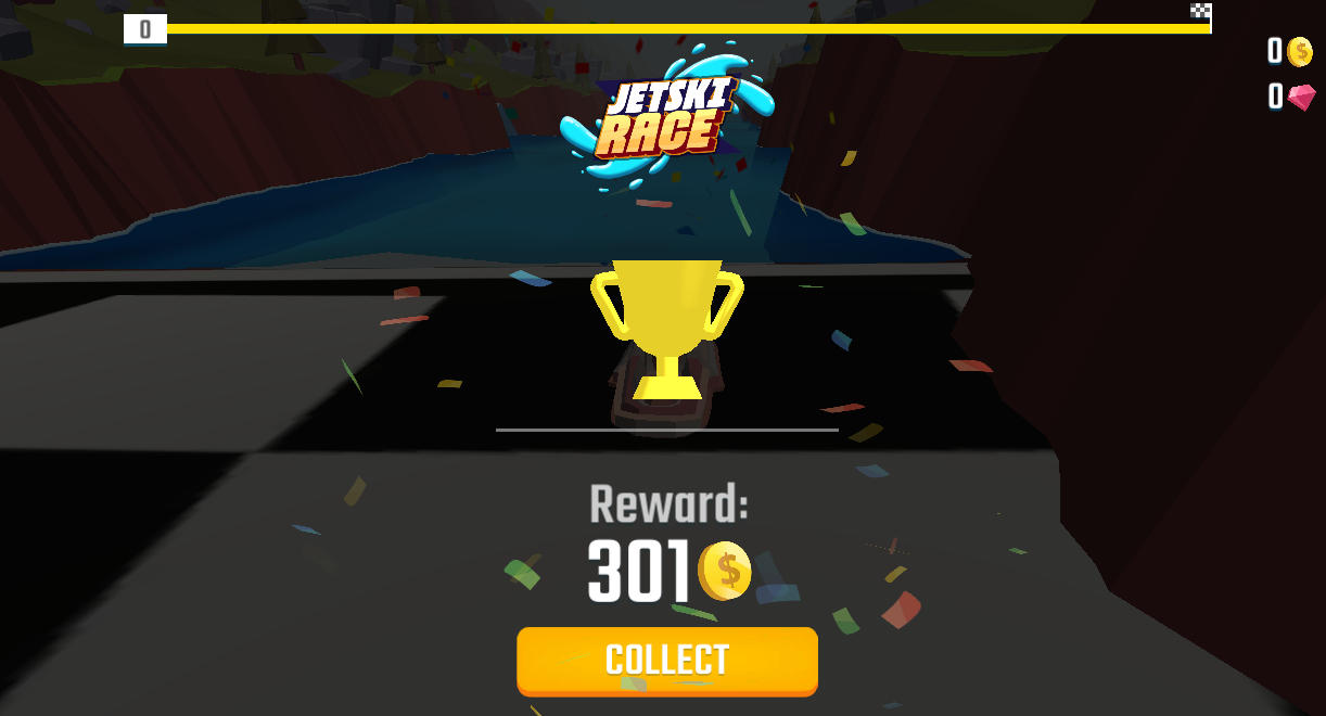 jet ski race screenshot | play free online